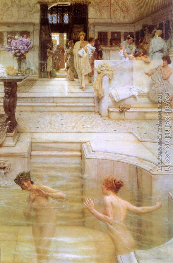 Sir Lawrence Alma-Tadema : A Favorite Custom